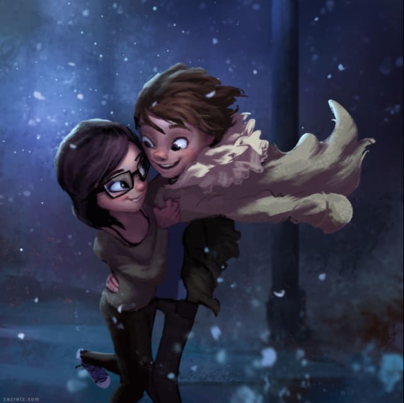 30 idílico ilustraciones de amor y afecto que calentará tu corazón 30 idílico ilustraciones de amor y afecto que calentará tu corazón