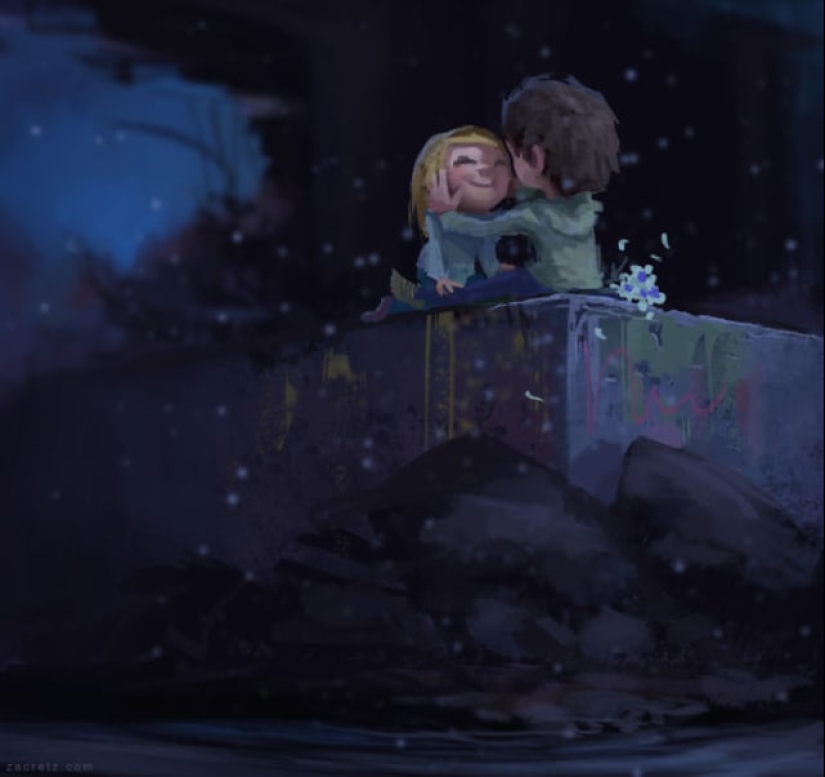 30 idyllic illustrations of love and affection that will warm your heart 30 idyllic illustrations of love and affection that will warm your heart