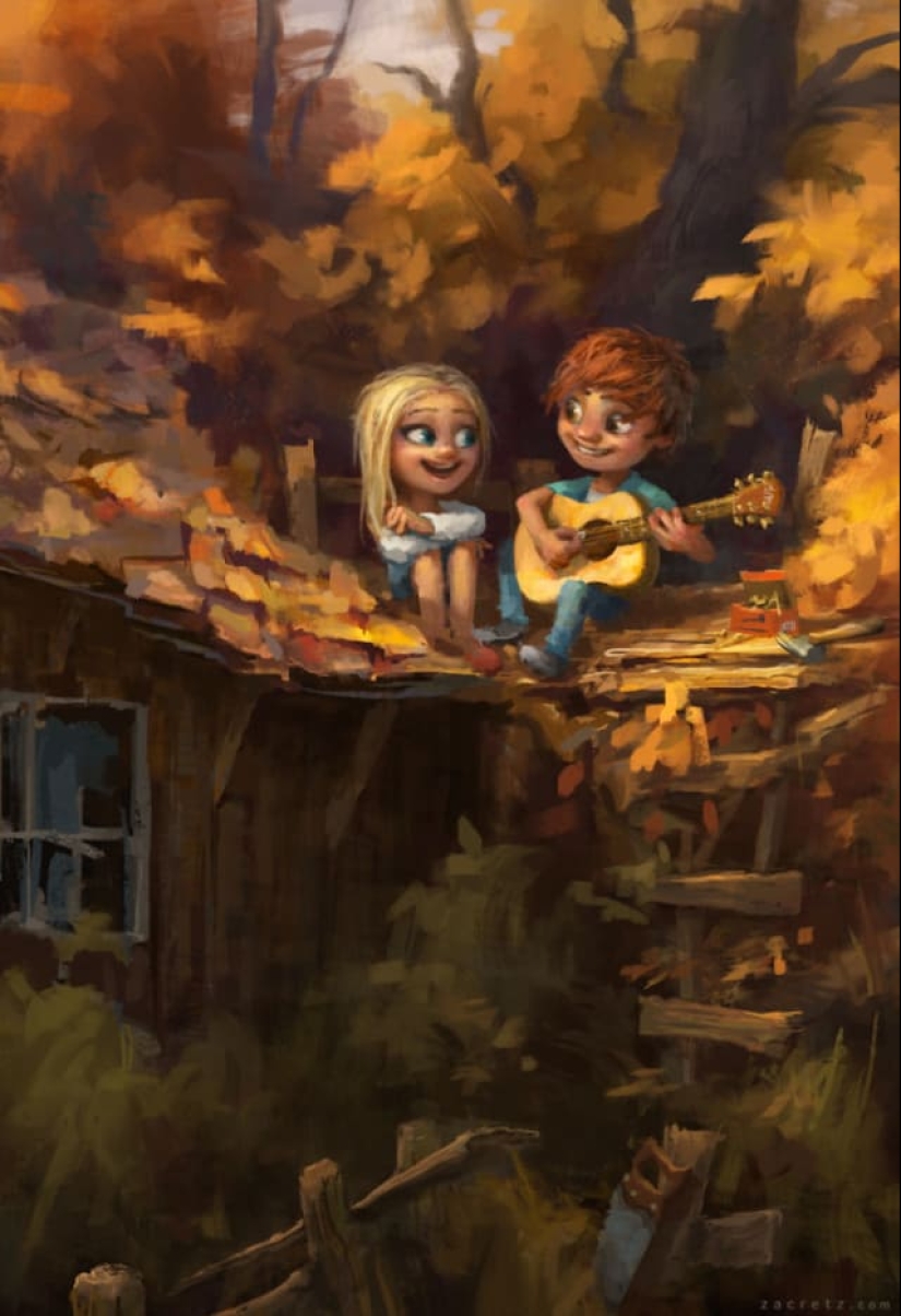 30 idyllic illustrations of love and affection that will warm your heart 30 idyllic illustrations of love and affection that will warm your heart