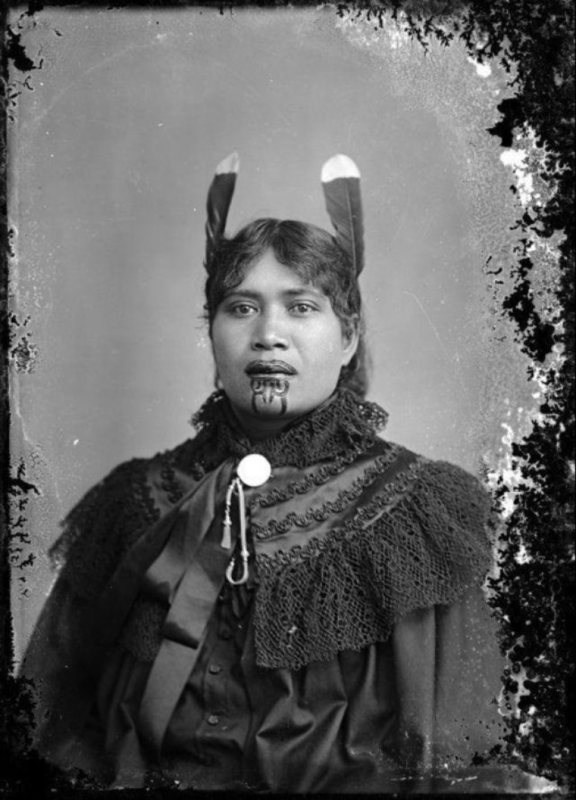 30 incredible portraits of Maori women with traditional tattoos