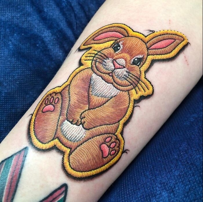 30 Incredibly Cool Tattoos That Look Like Patches