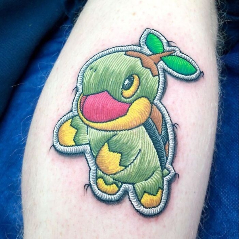 30 Incredibly Cool Tattoos That Look Like Patches