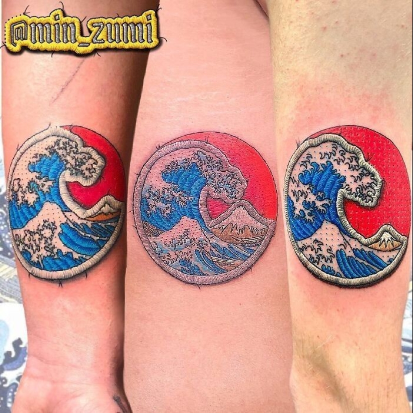 30 Incredibly Cool Tattoos That Look Like Patches
