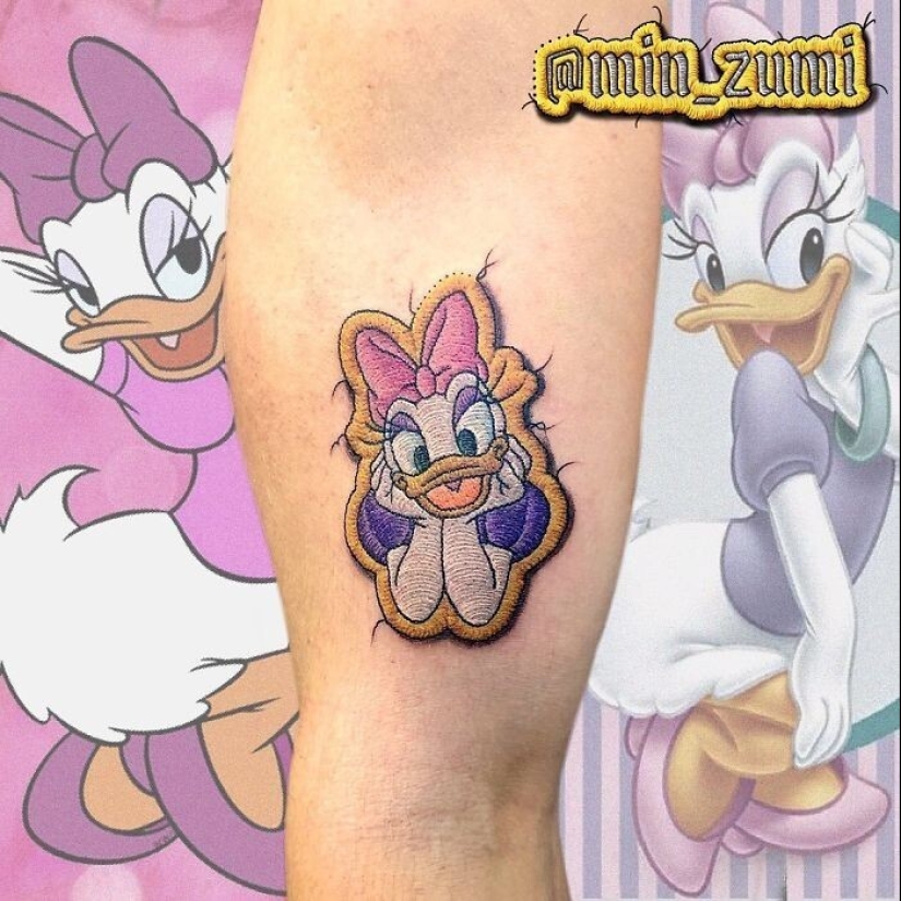 30 Incredibly Cool Tattoos That Look Like Patches