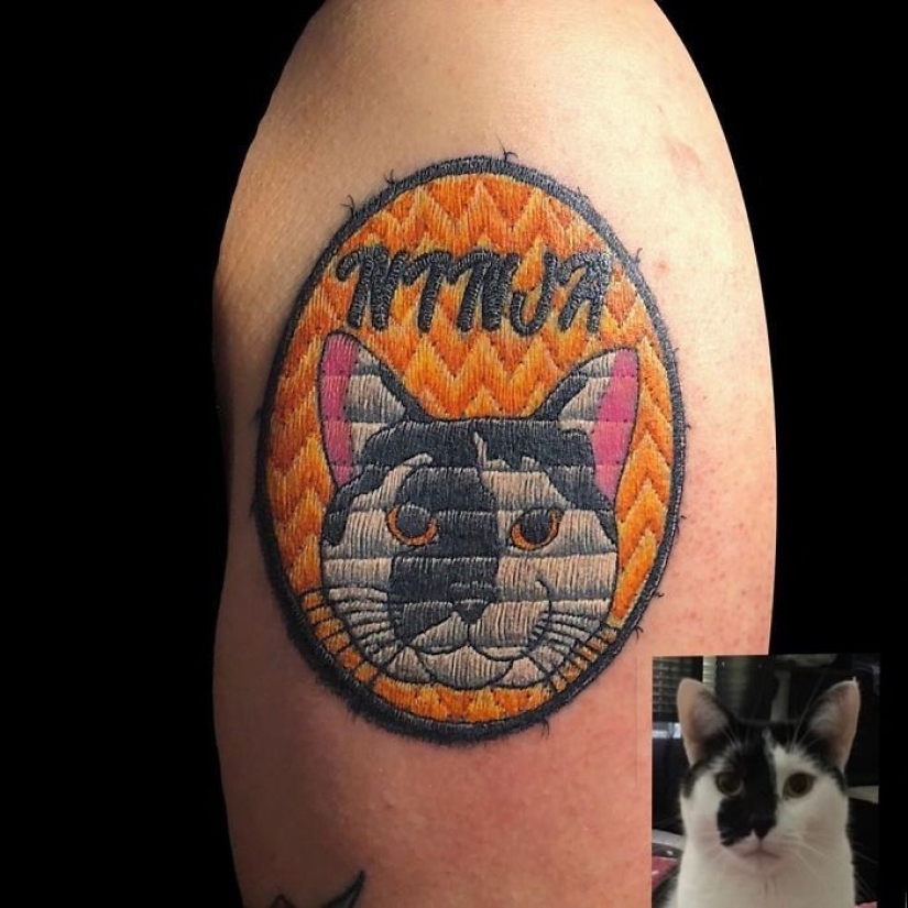 30 Incredibly Cool Tattoos That Look Like Patches