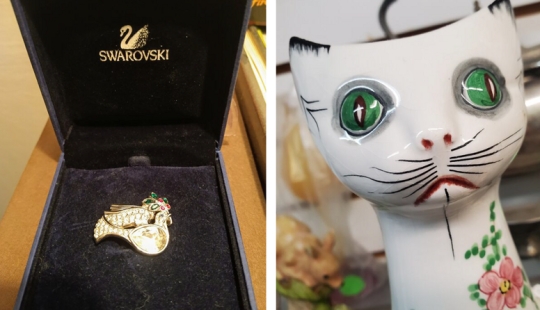 30 lindo, peculiar e inquietante que se encuentra en las tiendas de segunda mano