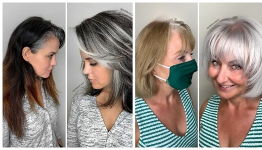 30 mujeres que decidieron que el pelo gris les conviene 30 mujeres que decidieron que el pelo gris les conviene