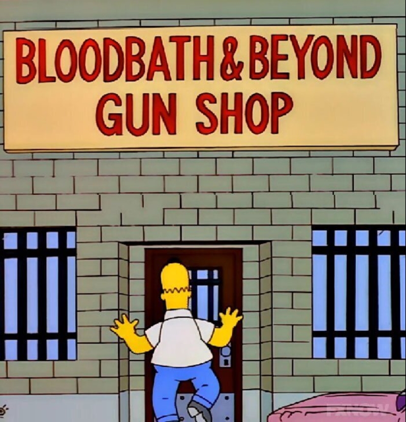30 of the most witty signs and inscriptions from the Simpsons» 30 of the most witty signs and inscriptions from the Simpsons»