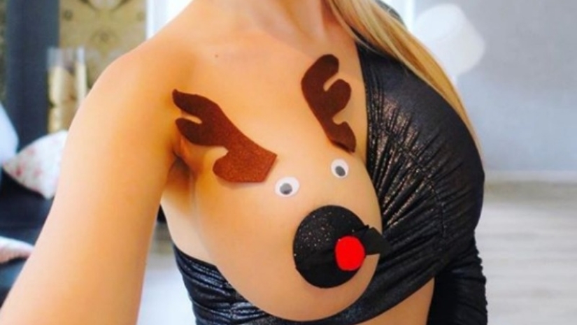 30+ photos of New Year's deer, which will raise not only the mood