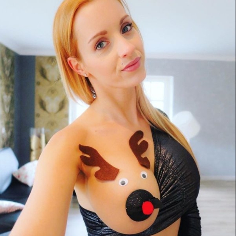 30+ photos of New Year's deer, which will raise not only the mood