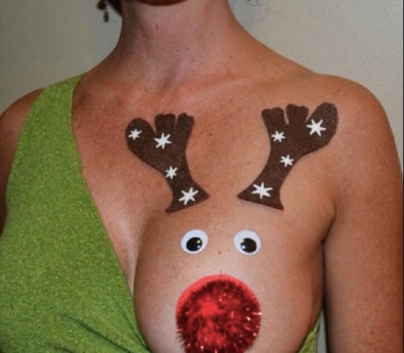 30+ photos of New Year's deer, which will raise not only the mood