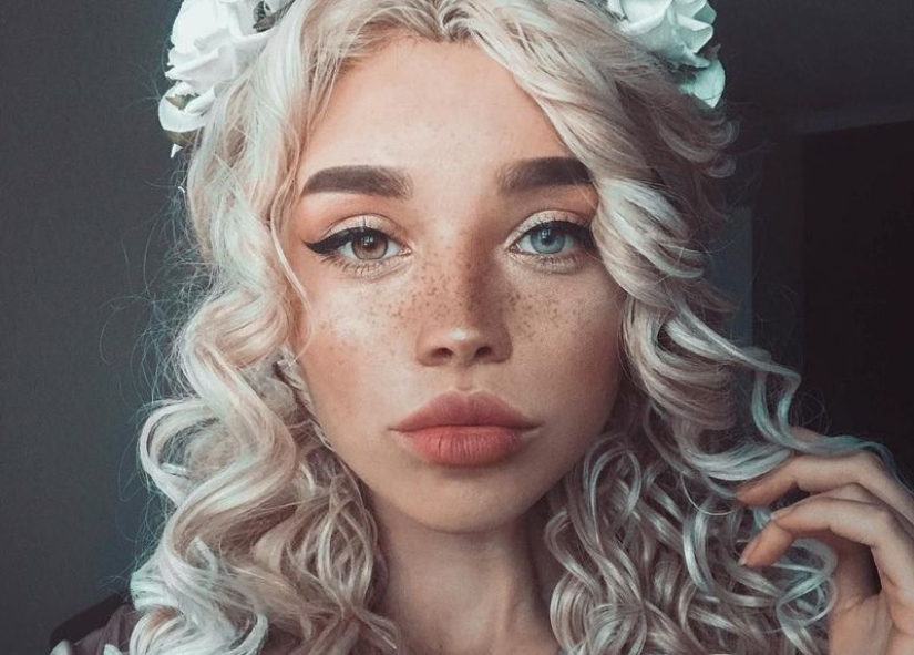 30 pictures of people, which nature generously endowed with unearthly beauty