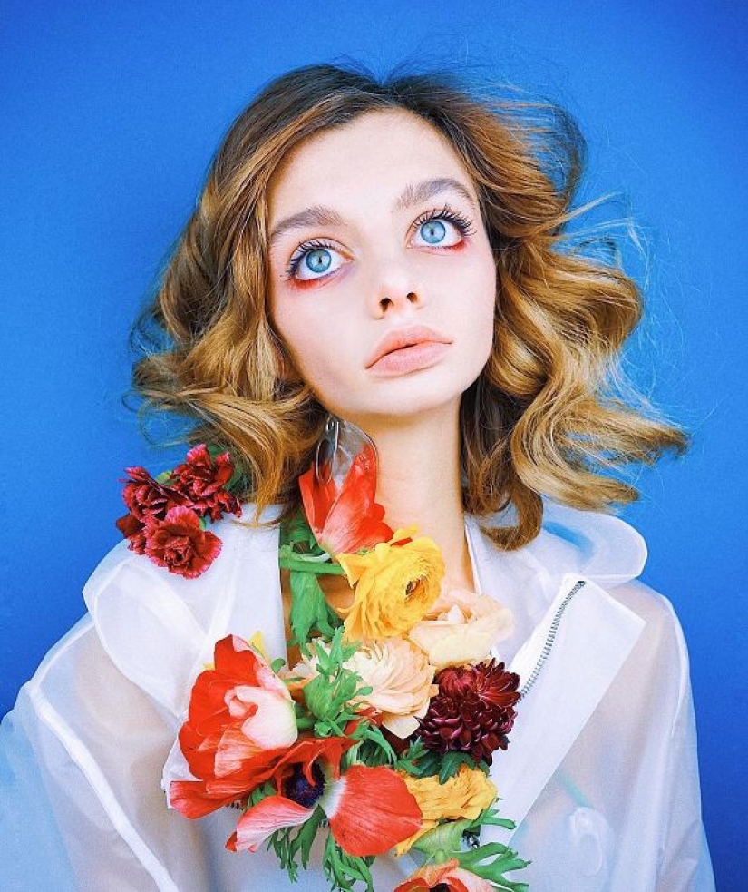 30 pictures of people, which nature generously endowed with unearthly beauty