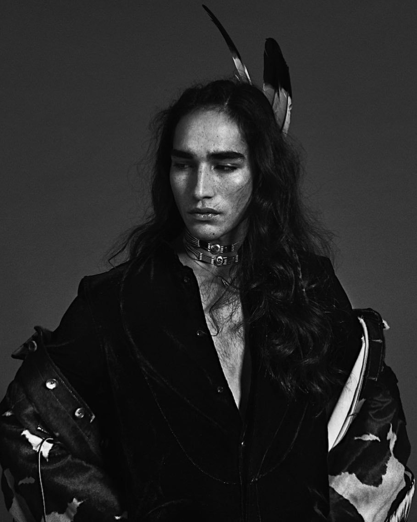 30 pictures of people, which nature generously endowed with unearthly beauty