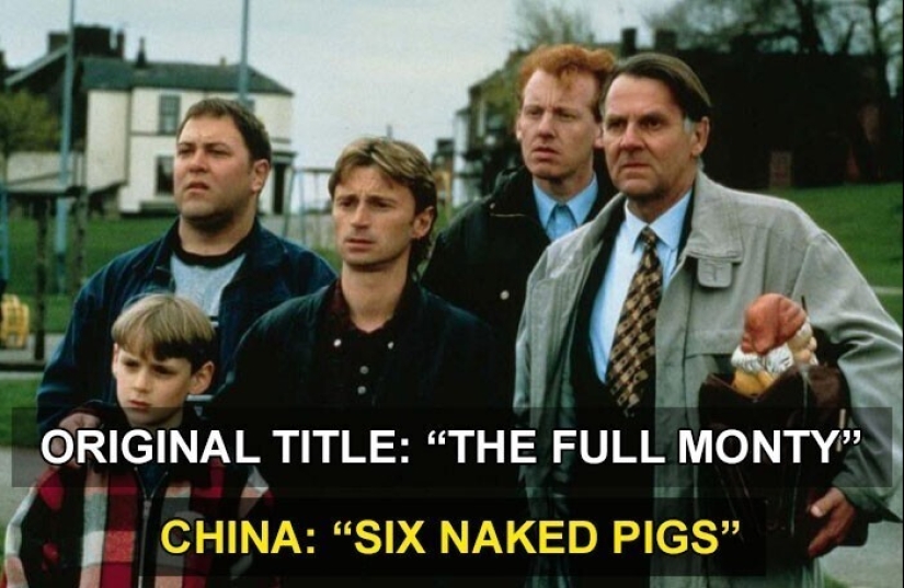 30 unexpected translations of movie titles: experiences from different countries