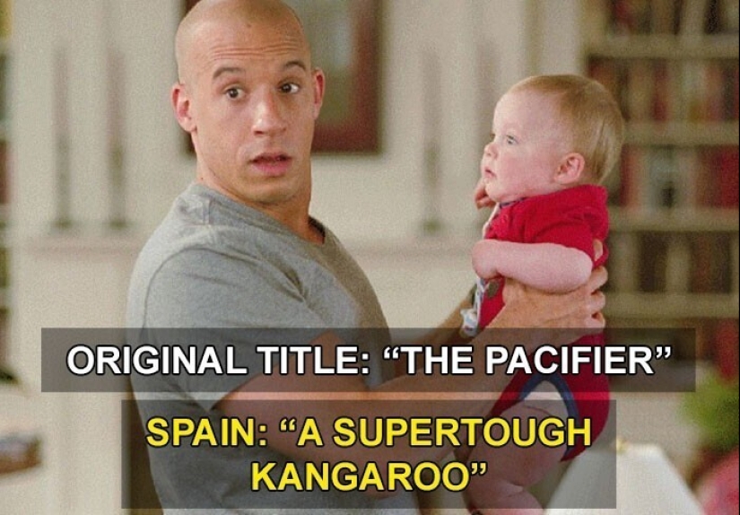 30 unexpected translations of movie titles: experiences from different countries