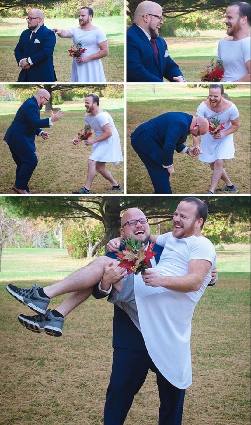 35 momentos divertidos de bodas que hicieron que las vacaciones fueran mejores