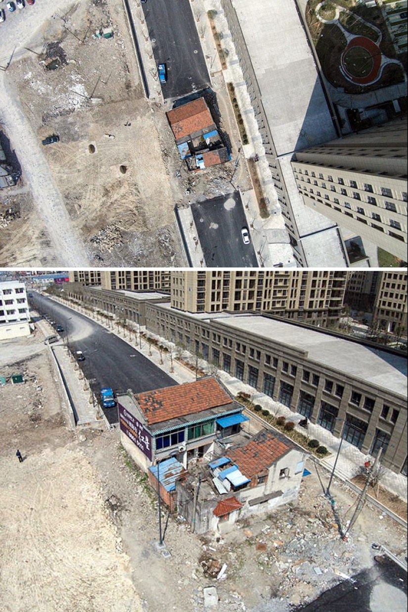 35 monuments to the perseverance of people who until recently refused to sell their home