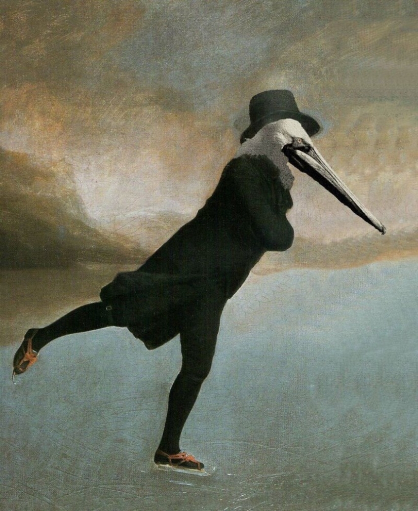 35 obras maestras de la pintura, donde los diseñadores reemplazaron a las personas con animales 35 obras maestras de la pintura, donde los diseñadores reemplazaron a las personas con animales