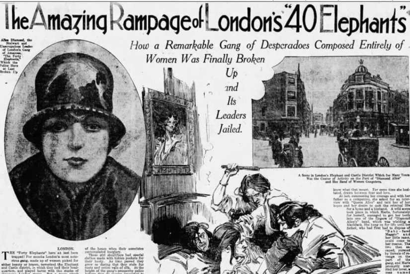 '40 Elephants': The Story of London's Most Daring and Enduring Female Gang '40 Elephants': The Story of London's Most Daring and Enduring Female Gang