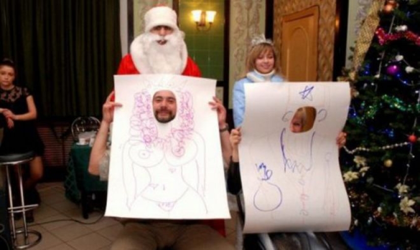 40 asesino fotos de año nuevo, fiestas corporativas, que no es una broma, risa y sorpresa