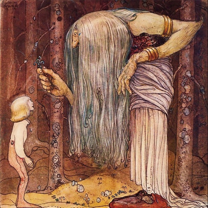 40 fabulous illustrations from a century ago by the magician Jon Bauer 40 fabulous illustrations from a century ago by the magician Jon Bauer