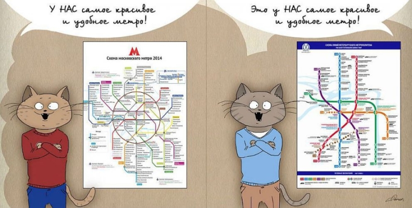 5 artists who masterfully drawing cats