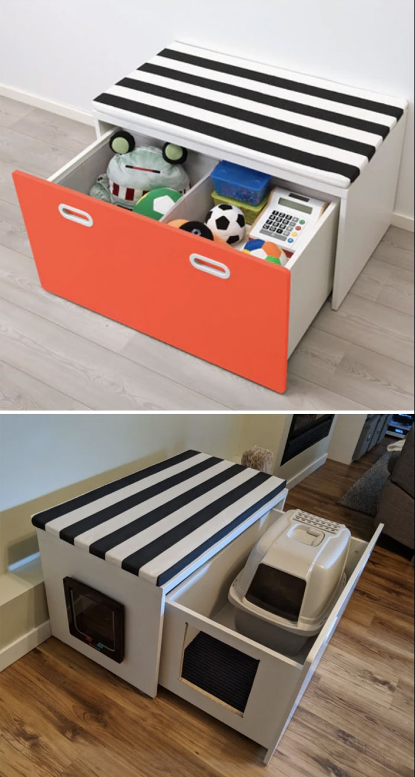 50 ejemplos de cómo las personas han modificado los muebles de IKEA y ser creativo 50 ejemplos de cómo las personas han modificado los muebles de IKEA y ser creativo