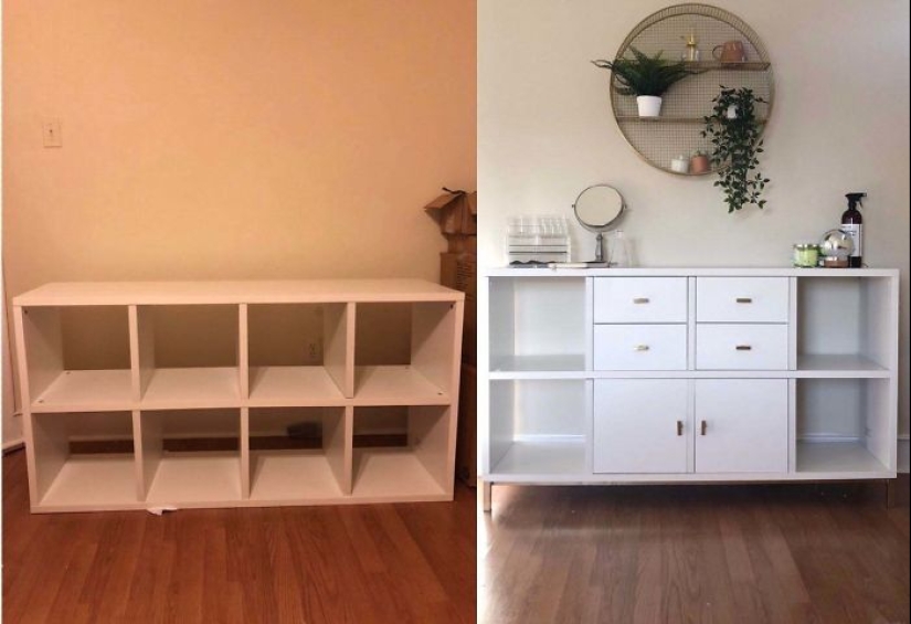 50 examples of how people have modified IKEA furniture and being creative