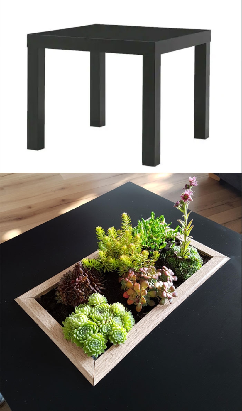 50 examples of how people have modified IKEA furniture and being creative