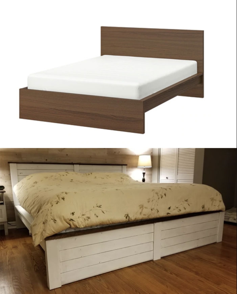 50 examples of how people have modified IKEA furniture and being creative