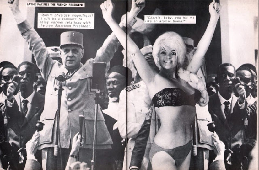 A buxom sex bomb for president! The PR stunt that won America over