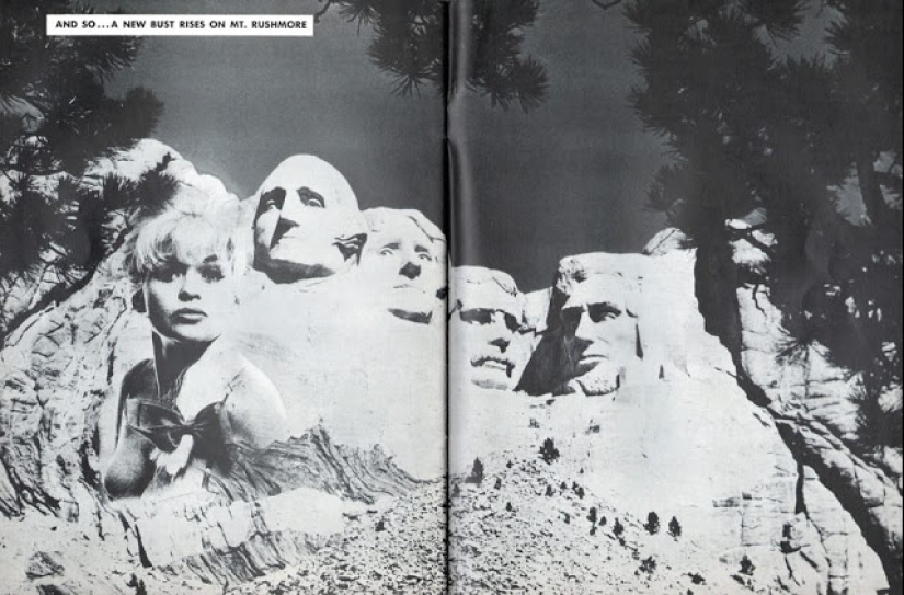 A buxom sex bomb for president! The PR stunt that won America over