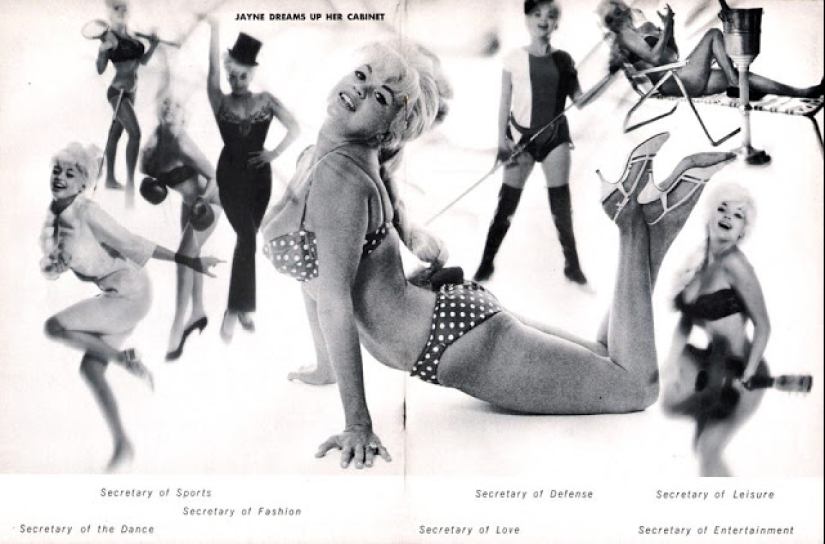 A buxom sex bomb for president! The PR stunt that won America over