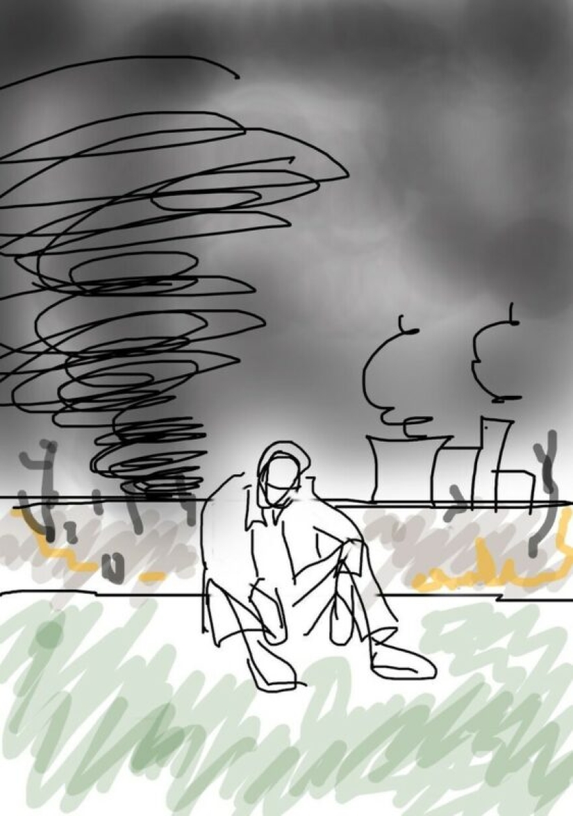 A digital artist from Finland turns sloppy sketches into stunning works A digital artist from Finland turns sloppy sketches into stunning works