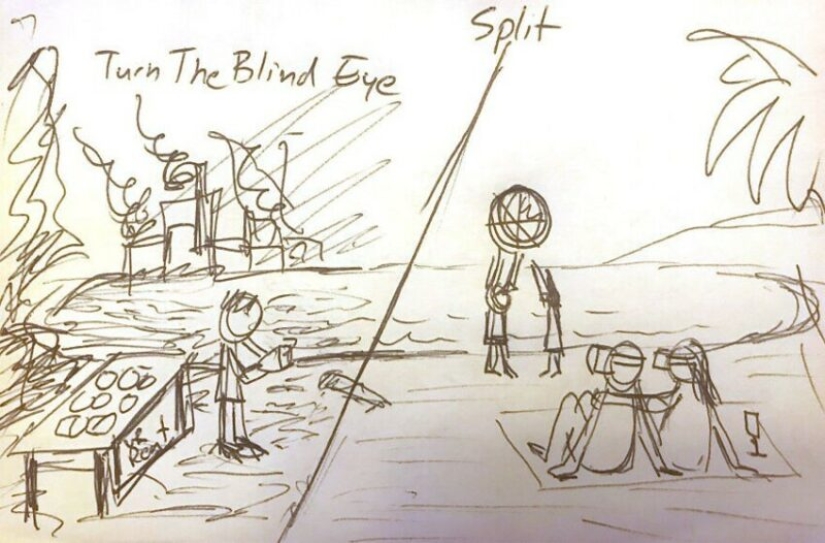 A digital artist from Finland turns sloppy sketches into stunning works A digital artist from Finland turns sloppy sketches into stunning works