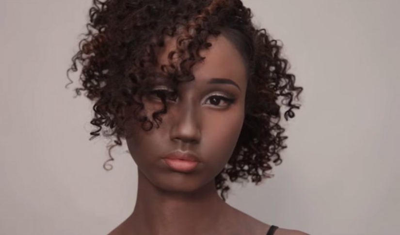 A makeup artist from Japan has learned how to change a person's race