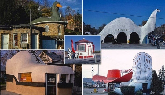 A nivel de comercialización de los 80: el fotógrafo pasó 40 años en busca de la carretera de establecimientos con diseño único A nivel de comercialización de los 80: el fotógrafo pasó 40 años en busca de la carretera de establecimientos con diseño único