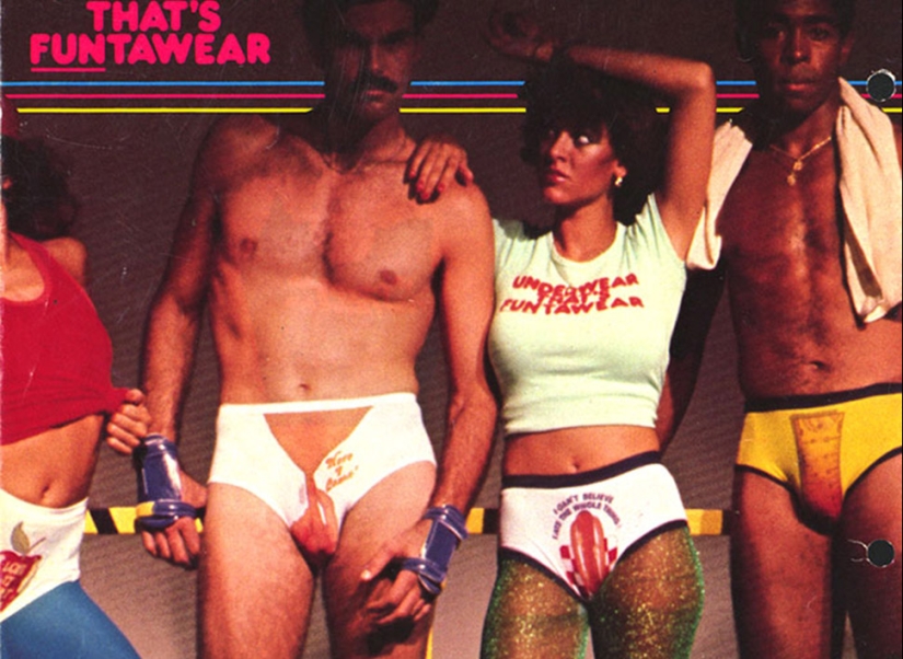 A playful underwear ad from the 70s that you will want to see immediately A playful underwear ad from the 70s that you will want to see immediately