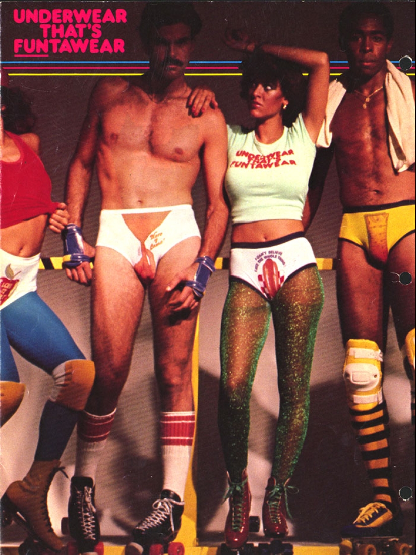 A playful underwear ad from the 70s that you will want to see immediately A playful underwear ad from the 70s that you will want to see immediately