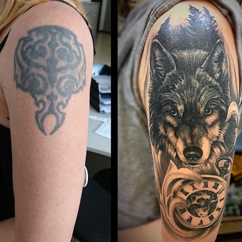 A second chance: 20 examples of ceilings of the old tattoo A second chance: 20 examples of ceilings of the old tattoo