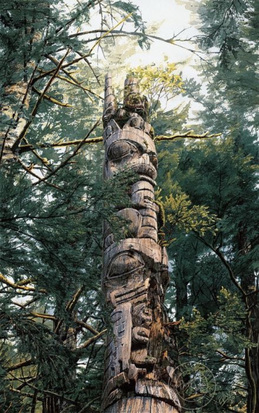 Acuarela realismo: los increíbles paisajes Carol Evans