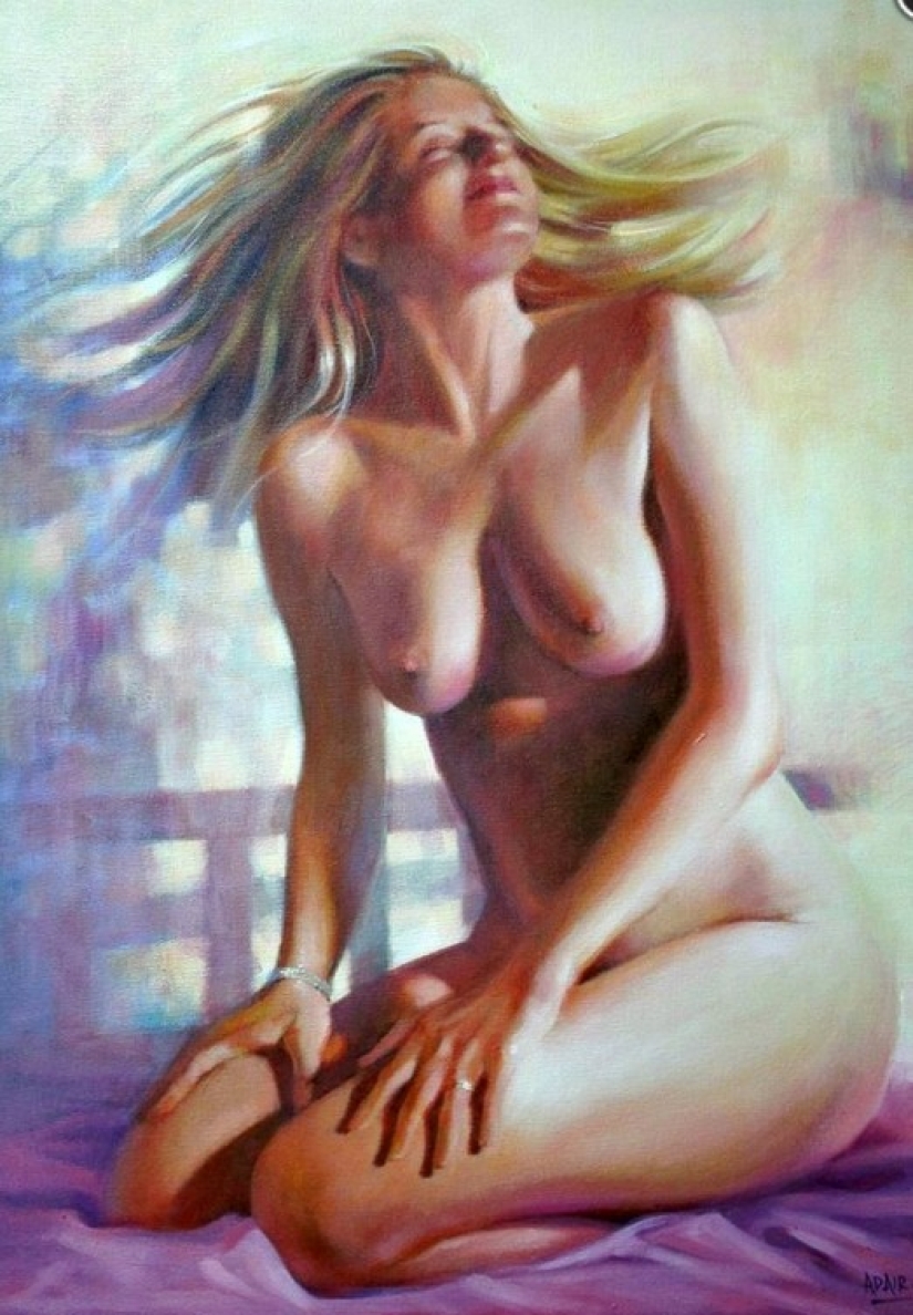 Acuarelas eróticas de Paulina Adair Acuarelas eróticas de Paulina Adair