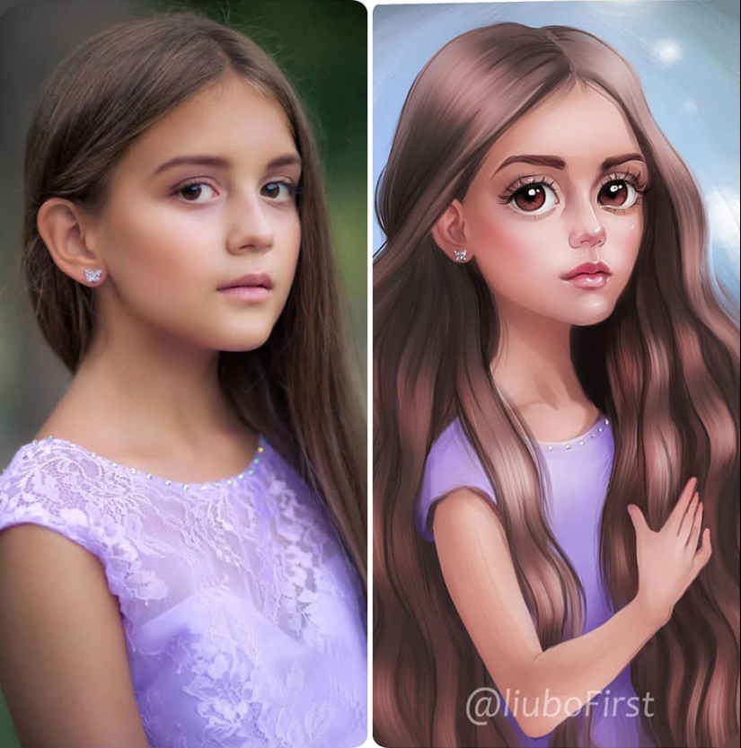 Adorable kids-cartoon characters on the drawings of Russian artist Adorable kids-cartoon characters on the drawings of Russian artist