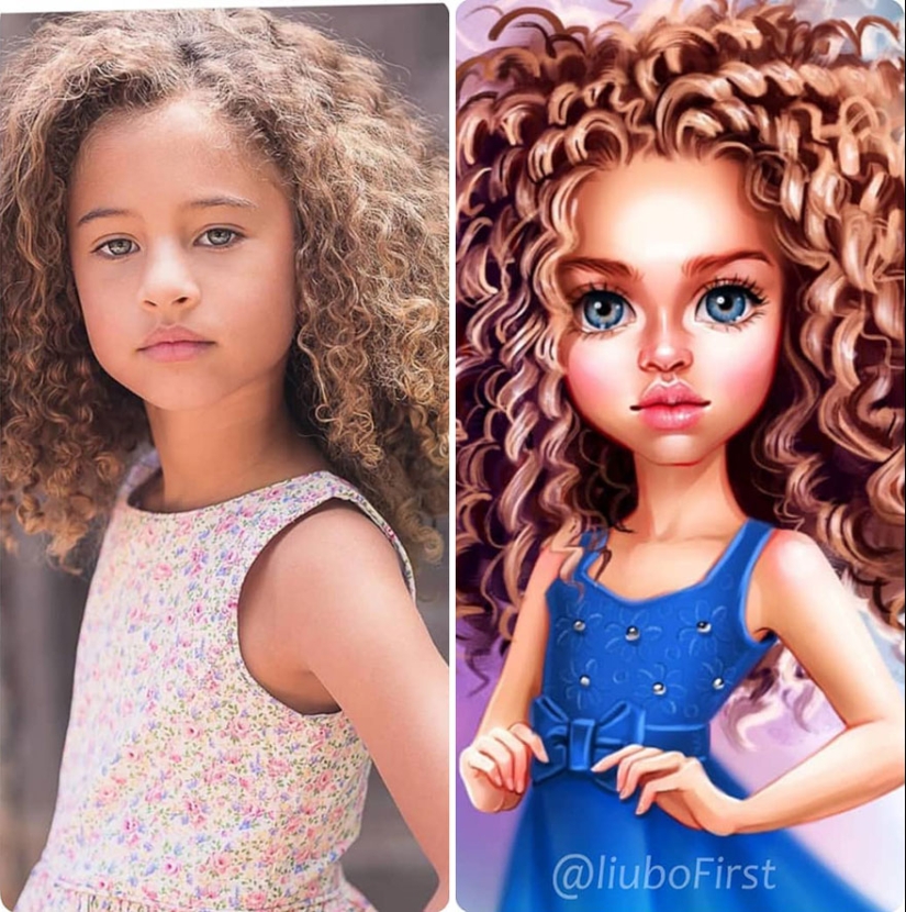 Adorable kids-cartoon characters on the drawings of Russian artist Adorable kids-cartoon characters on the drawings of Russian artist