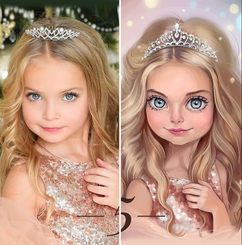 Adorable kids-cartoon characters on the drawings of Russian artist Adorable kids-cartoon characters on the drawings of Russian artist