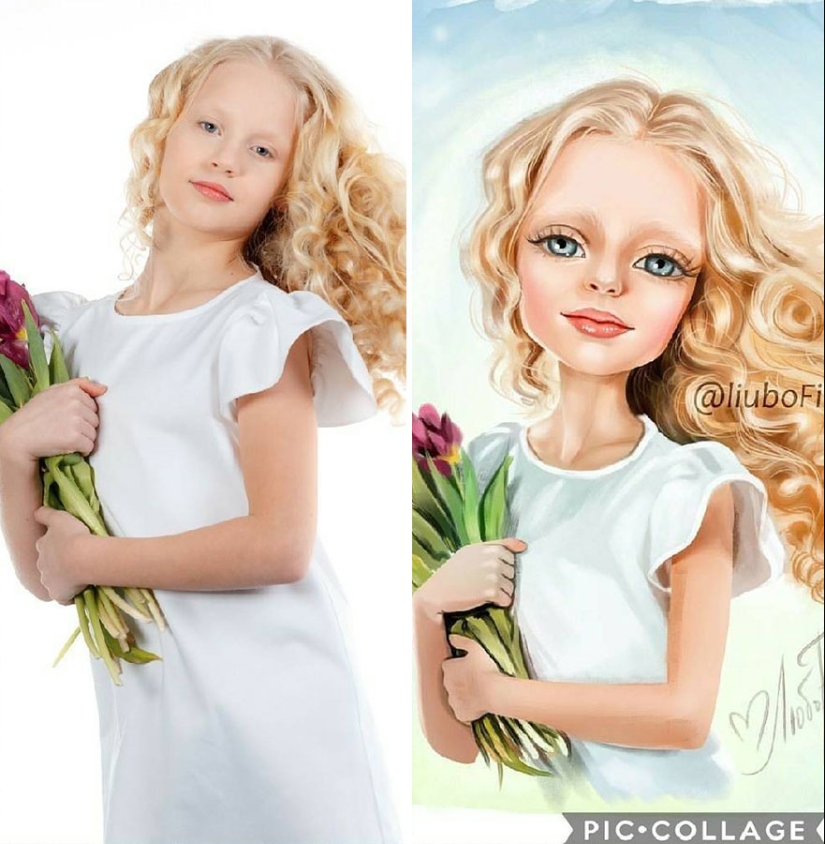 Adorable kids-cartoon characters on the drawings of Russian artist Adorable kids-cartoon characters on the drawings of Russian artist