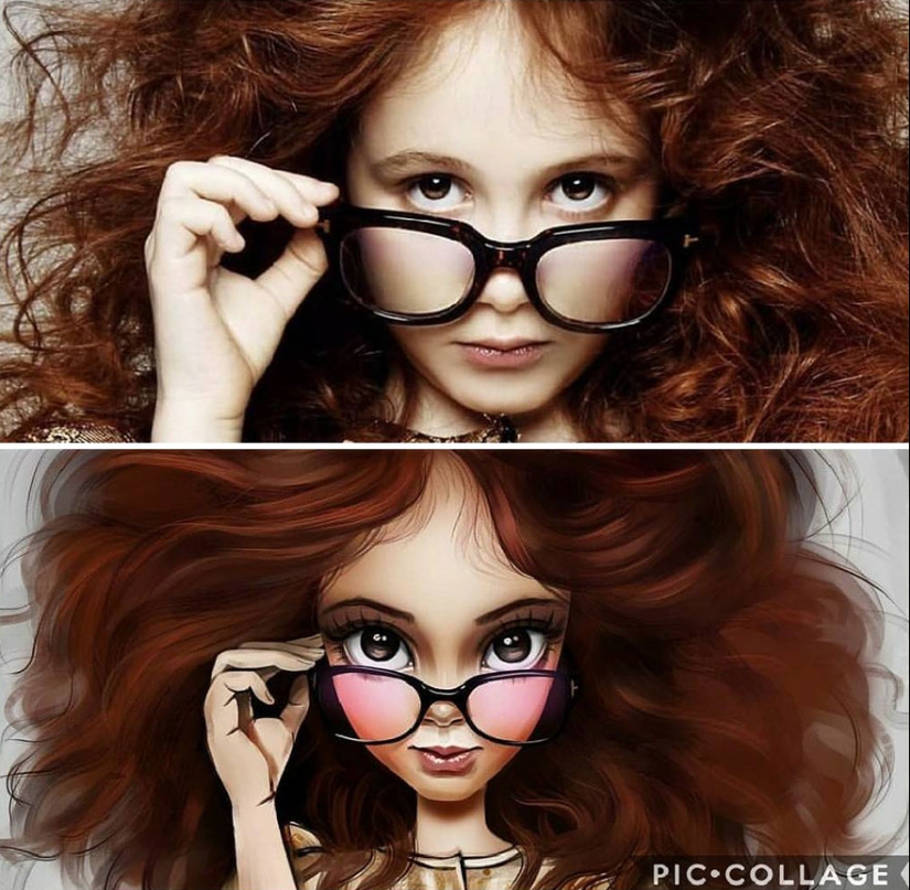 Adorable kids-cartoon characters on the drawings of Russian artist Adorable kids-cartoon characters on the drawings of Russian artist