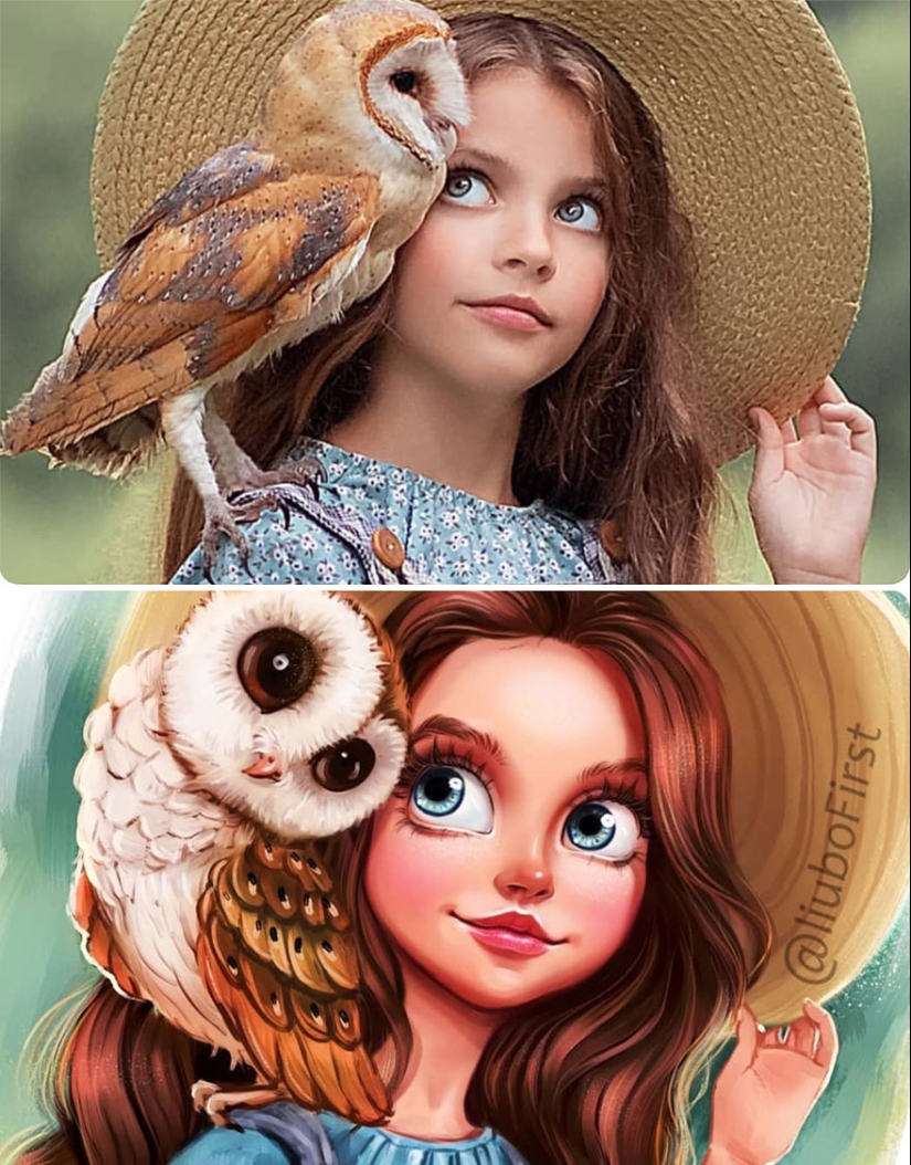 Adorable kids-cartoon characters on the drawings of Russian artist Adorable kids-cartoon characters on the drawings of Russian artist