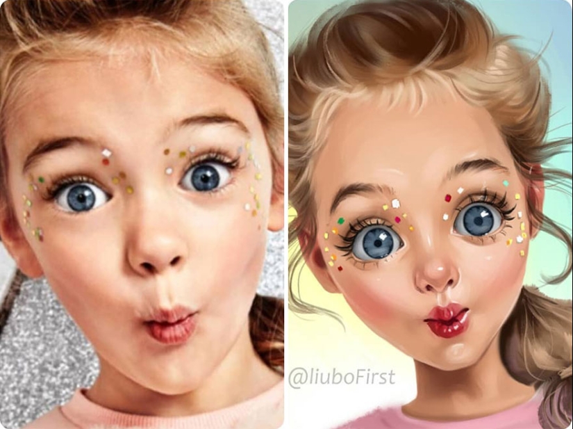 Adorable kids-cartoon characters on the drawings of Russian artist Adorable kids-cartoon characters on the drawings of Russian artist